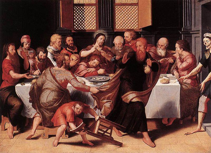 Pieter Pourbus Last Supper oil painting image